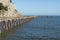 Long deserted Tokomaru Bay historic wharf