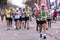 Long distance runners at Comrades Ultra Marathon