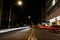 Long exposure of the areas of terni obelisk and corso del popolo