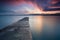 Long Exposure at Beadnell Harbour and Bay