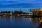 Long exposure Copenhagen Denmark Opera Building at Dusk