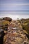 Long exposure of Coronado coastline in San Diego, California