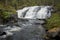 Long exposure of KoivukÃ¶ngÃ¤s waterfall in Korouoma Nature Reserve