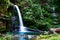 Long exposure of Montathan waterfall in the jungle of Chiang Mai Thailand