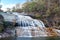 Long Exposure Mountain Waterfall