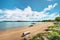 Long exposure at the Natural Harbour and beach in Thursday Island, Australia.