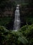 Long exposure panorama of Bogota river canyon waterfall Salto del Tequendama, Soacha Cundinamarca Colombia South America