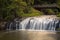 A long exposure photo of a waterfall called Malanda Falls