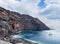 Long exposure of Puntagorda fishing village in La Palma