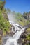 Long exposure of the right branch of the Latefossen