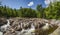 Long exposure river in Nova Scotia