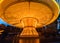 Long exposure of rotating merry go carousel