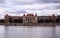 Long exposure of the Technical University of Budapest