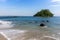 Long exposure of Thinker`s Island, Cambodia.