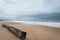 Long exposure trunk on a western african beach, Congo.