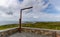 Long exposure view of the Poulnabrone Dolmen in County Clare of Western Ireland