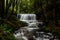 Long Exposure Waterfall - Starboard Falls - Catskill Mountains - Pennsylvania