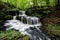 Long Exposure Waterfall - Starlight Falls - Catskill Mountains - Pennsylvania
