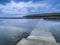 Long exposure of wild sea. Brough of Birsay, Orkney, Scotland