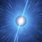 Long Gamma-Ray Burst Of A Neutron Star. Singularity, Gravitation