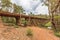 Long Gully Bridge Historic bridge over the Murray River destroyed by Lower Hotham forest fire