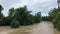 Long King Creek Livingston Texas Flooding Hurricane Harvey