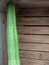 Long large peyote on wooden background