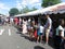 Long Line at the Giant Food Sampling Tent in Washington DC