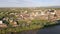 Long panoramic view Charleston West Virginia Capitol City