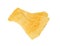 Long Potato Chips Isolated, Crispy Thin Potato Snack Pile, Rectangular Strips Chips, Fast Food Snacks