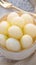 Long Rasgulla a sweet delight, perfect for festive celebrations.