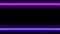 Long rectangular, horizontal colorful, purple neon moving long lines on black background. Space for your own content