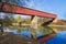 Long Red Covered Bridge