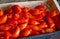 Long red ripe italian san marzano pasta sauce tomatoes