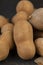 long ripe tamarind pods close up