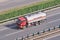 Long Run liquid gas transport on the expressway, Beijing, China