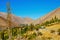 Long shot of the Elqui Valley