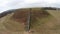 Long shot of Mound B of Etowah Indian Mounds Historic Site