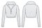 Long Sleeve Ribbed Top technical fashion illustration.