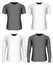 Long-sleeved and short-sleeved variants of t-shirt