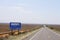 Long straight road in South Australia