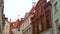 Long Street and Long Leg Gate Tower in Tallinn.