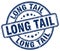 long tail blue stamp