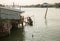 Long tail boat in chaopraya river