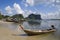 Long tails boat and rocks, Hat yao beach, Trang, Thailand