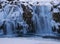 Long time exposure of the Kirkjufellsfoss Waterfall