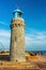 Long time exposure - Teignmouth Lighthouse in Devon in England