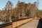 Long View of Fishing Pier at Stumpy Lake