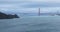 Long view of the Golden Gate Bridge 4K