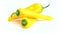 Long yellow pepper isolated